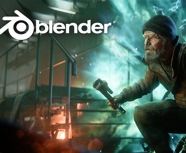 Blender 3.4 Splash by Blender Studio
